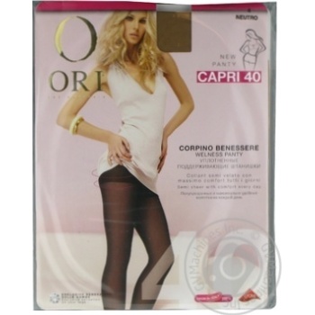 Колготи жін. ORI CAPRI 40 DEN NEU 4 купити, ціни на МегаМаркет - фото 1
