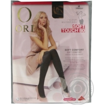 Колготи жін. Ori soft touch 80 den cho 4 купить, цены на МегаМаркет - фото 1