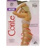 Колготи жін. поліамідні Conte Elegant Active 20 р.5 Natural