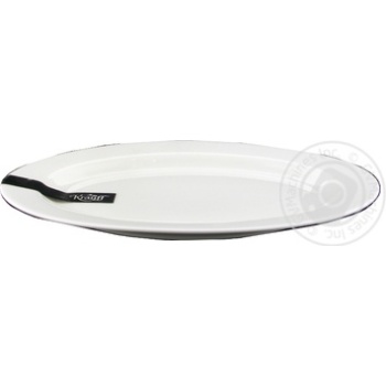 Блюдо овальне White 22*15*1,5см арт.21-244-021 купити, ціни на МегаМаркет - фото 1