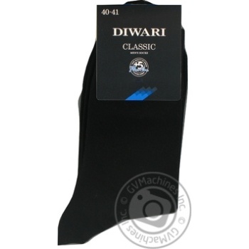 Diwari Classic Men's Socks s.25 000 black 5C-08SP - buy, prices for Tavria V - photo 8