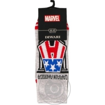 Diwari Marvel Men's Socks s.29 074 light gray 17C-141SPM - buy, prices for NOVUS - photo 5