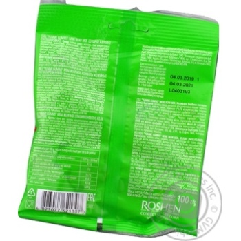 Конфеты желейные Roshen Yummi Gummi Mini Bear Mix 100г купить, цены на МегаМаркет - фото 4