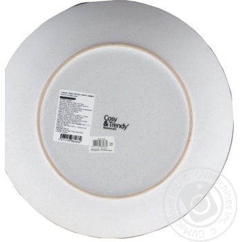 Тарілка обідня speckle white dinner plate d27xh2.9cm купити, ціни на МегаМаркет - фото 2