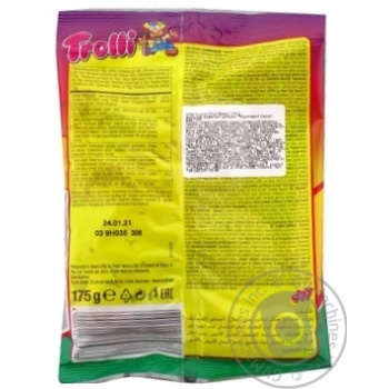 Конфеты Trolli Фруктовый салат фруктовые жевательные 175г купить, цены на МегаМаркет - фото 4