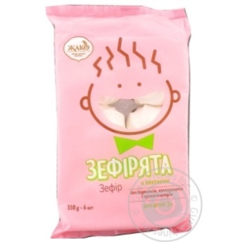 Зефир Жако Зефирята 350г купить, цены на МегаМаркет - фото 1