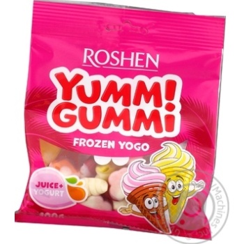 Конфеты желейные Roshen Yummi Gummi Frozen Yogo 100г купить, цены на МегаМаркет - фото 1