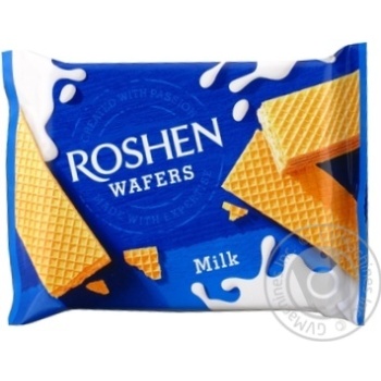 Вафлі Roshen Wafers молоко 72г купити, ціни на МегаМаркет - фото 6