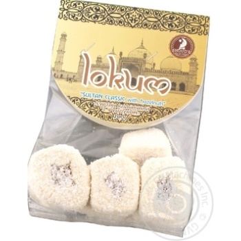 Solodkij svit Sultan Turkish Delight classic with hazelnut 200g - buy, prices for MegaMarket - photo 1