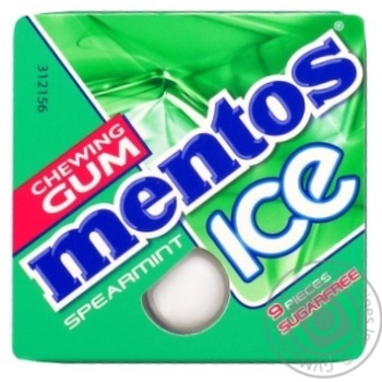 Жувальна гумка Mentos зі смаком солодкої м’яти 12,9г купити, ціни на МегаМаркет - фото 1