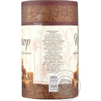 Refined sugar Demerara cane pressed 250g in tubes - buy, prices for MegaMarket - photo 2