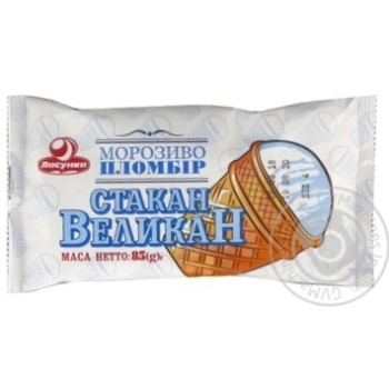 Lasunka Plombieres ice-cream 85g - buy, prices for MegaMarket - photo 1