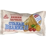 Мороженое Лакомка Стакан Великан Вишня Абрикос 100г