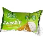 Морозиво Белая Бяроза пломбір у цукровому стакані 77г