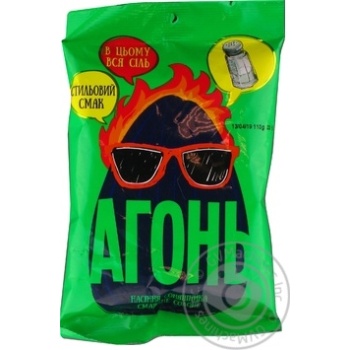 Agon' salted fried sunflower seeds 110g - buy, prices for MegaMarket - photo 1