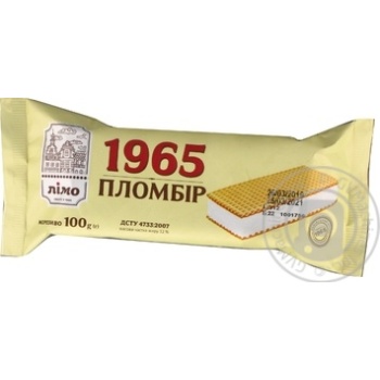 Limo With Waffle Plombieres Ice-Cream - buy, prices for MegaMarket - photo 1