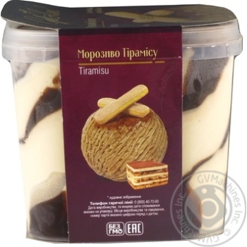 Морозиво Gel’Amo Тірамісу 600г купити, ціни на МегаМаркет - фото 2