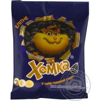 Khomka unsalted sunflower seeds 80g - buy, prices for MegaMarket - photo 1
