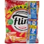 Сухарики Flint пшенично-ржаные со вкусом бекона 110г