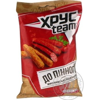 HrusTeam Crisps with hunting sausages taste 70g - buy, prices for MegaMarket - photo 4
