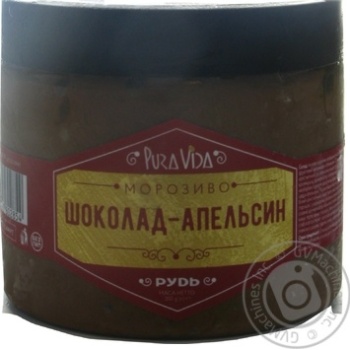 Ice-cream Rud Pura vida with chocolate 350g - buy, prices for MegaMarket - photo 3