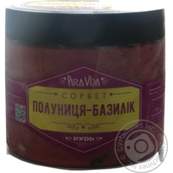 Ice-cream Rud Pura vida ice creams with basil 350g - buy, prices for MegaMarket - photo 2