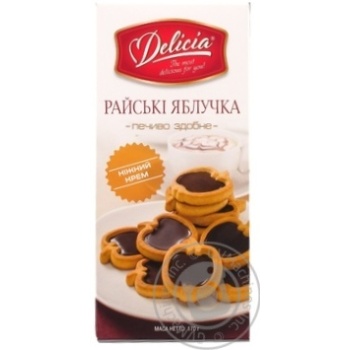 Delicia with chocolate cookies 170g - buy, prices for NOVUS - photo 1