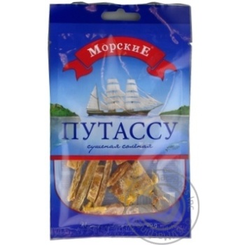 Путассу Морские сушеная соленая 20г купить, цены на МегаМаркет - фото 1