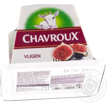 Ile de France Chavroux with fig goat cheese 150g - buy, prices for MegaMarket - photo 1