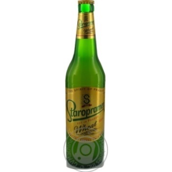 Staropramen Wheat Unfiltered Beer 4.7% 0.5l - buy, prices for NOVUS - photo 2