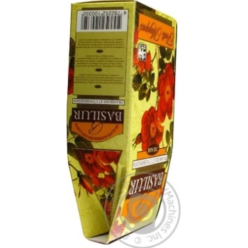 Tea Basilur rose hip black loose 100g cardboard packaging - buy, prices for MegaMarket - photo 3