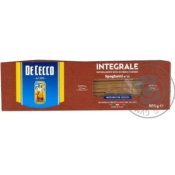 De Cecco Grain Spaghetti Pasta 500g - buy, prices for MegaMarket - photo 3