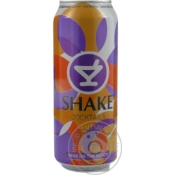 Shake Sexx on the beach low alcohol drink can 7% 0,5l - buy, prices for MegaMarket - photo 3