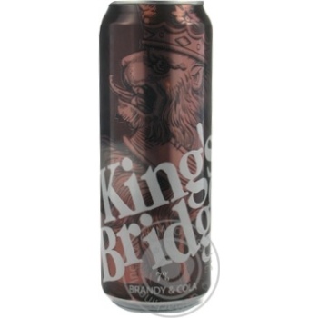 Beverage Brandy cola low alcohol 7% 450ml - buy, prices for MegaMarket - photo 1