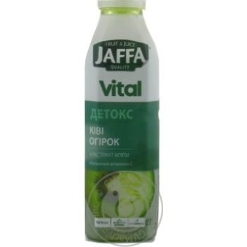 Напій соковий Jaffa Vital Detox з ківі - огірок - мята 0,5л купить, цены на МегаМаркет - фото 1