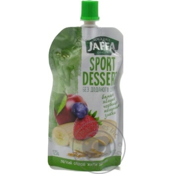 Jaffa banana-apple-blueberries-strawberries-cereals Smoothie 120g - buy, prices for MegaMarket - photo 1