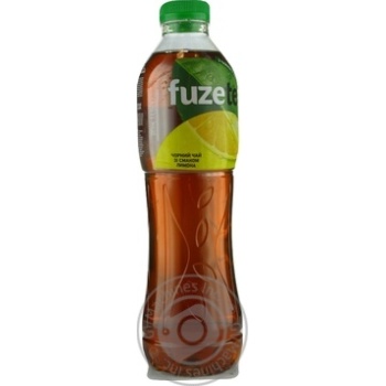 Напій Fuzetea Чорний чай зі смаком лимона негазований 1л купити, ціни на МегаМаркет - фото 1