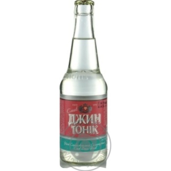 Obolon Jin Tonic low-alcohol beverage 0,33l glass - buy, prices for MegaMarket - photo 1