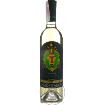 Wine muscat Inkerman white semisweet 12% 2011year 750ml glass bottle Ukraine - buy, prices for MegaMarket - photo 1