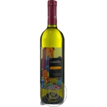 Вино Cartaval Chardonnay біле сухе 0.75л x6 купить, цены на МегаМаркет - фото 1
