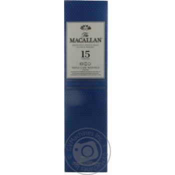 Віскі Macallan Fine Oak 15yo Box 0.7л х6 купити, ціни на МегаМаркет - фото 1