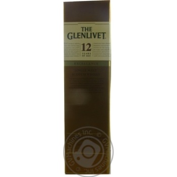 The Glenlivet Excellence 12YO Whisky 750 ml gift box - buy, prices for MegaMarket - photo 1