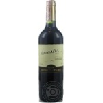 Wine cabernet sauvignon Winemaker red dry 13% 750ml glass bottle Chili