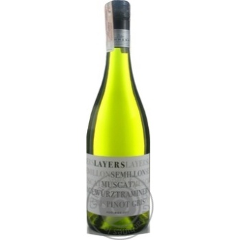 Wine white dry 12% 750ml - buy, prices for MegaMarket - photo 1