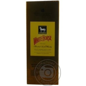White Horse Fine Old Blended Scotch Wiskey 0,7l - buy, prices for MegaMarket - photo 5