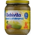 Пюре Bebivita Кабачок з яловичиною с/б 125г х6