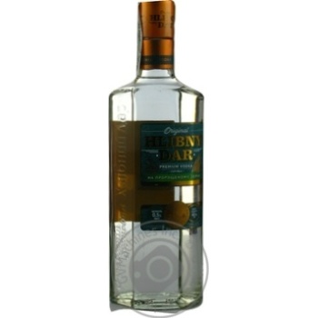 Vodka Khlibniy dar 40% 500ml glass bottle Ukraine - buy, prices for MegaMarket - photo 1