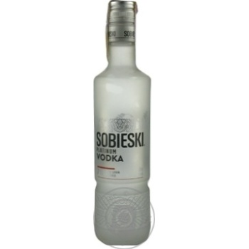 Горілка Sobieski Platinum 0,5л х6 купить, цены на МегаМаркет - фото 1