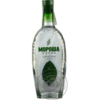 Водка Мороша Родниковая 500мл купить, цены на МегаМаркет - фото 1
