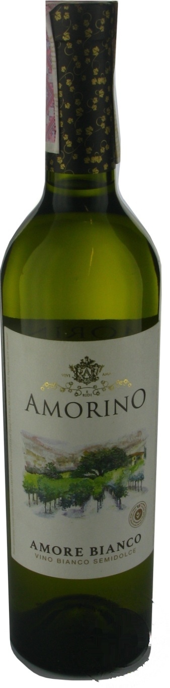 

Вино Amorino Amore Bianco белое полусладкое 13% 0,75л
